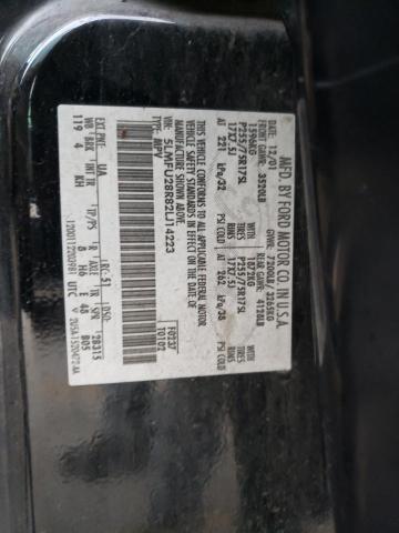 5LMFU28R82LJ14223 - 2002 LINCOLN NAVIGATOR შავი ფოტო 12