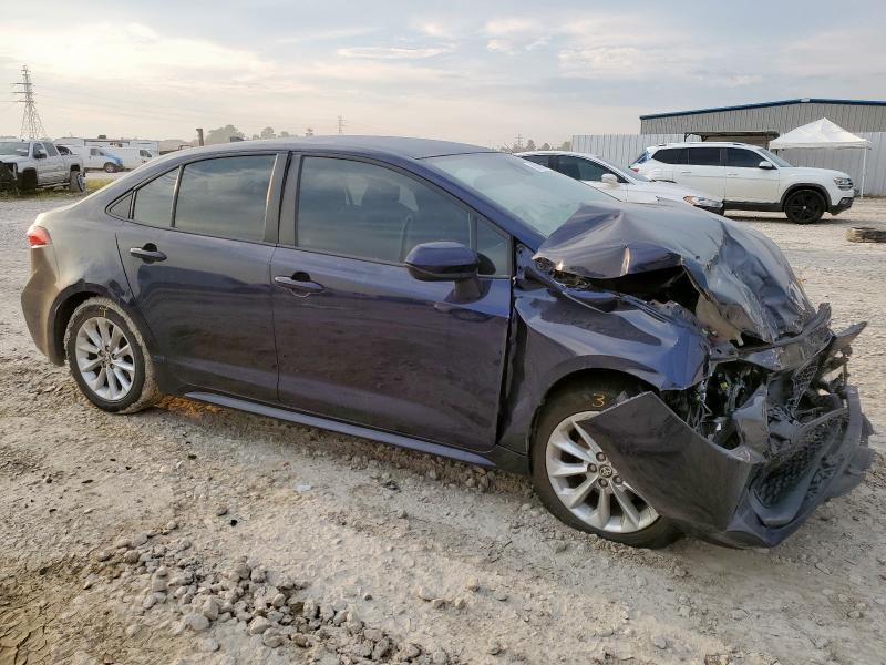 5YFVPMAE2MP212414 - 2021 TOYOTA COROLLA LE ლურჯი ფოტო 4