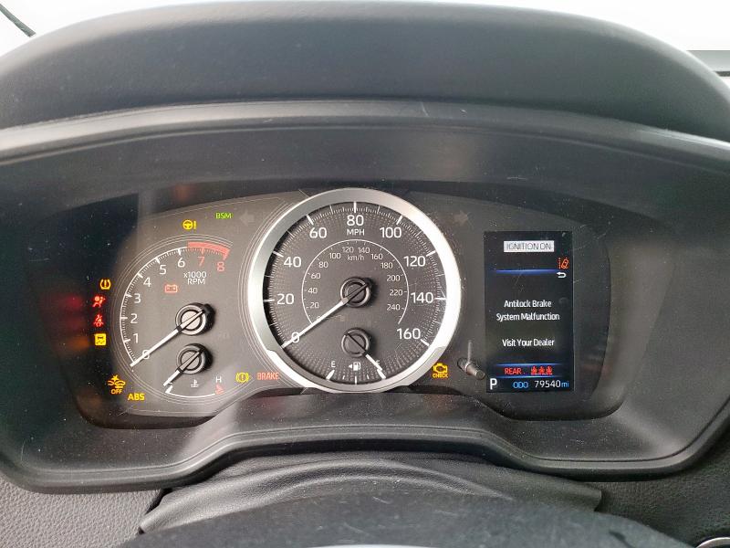 5YFVPMAE2MP212414 - 2021 TOYOTA COROLLA LE ლურჯი ფოტო 9