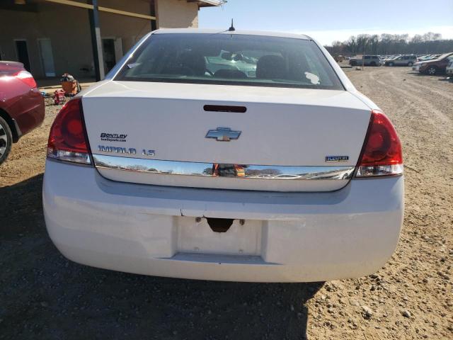 2G1WB57K091116074 - 2009 CHEVROLET IMPALA LS WHITE photo 6