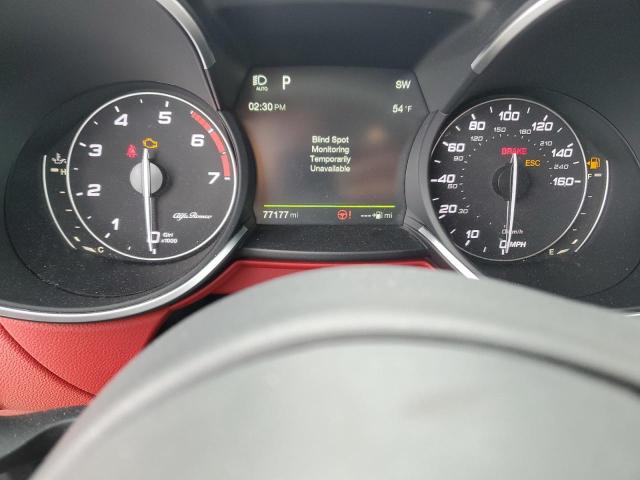 ZASFAKPN0J7B90144 - 2018 ALFA ROMEO STELVIO SPORT Grau Foto 9