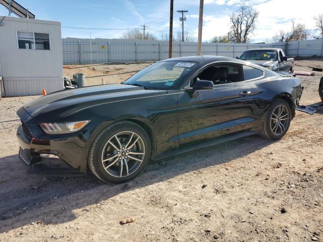 1FA6P8TH0F5412183 - 2015 FORD MUSTANG BLACK photo 1