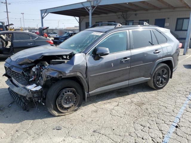 2T3K1RFV7KW045450 - 2019 TOYOTA RAV4 LE فحمي صورة 1