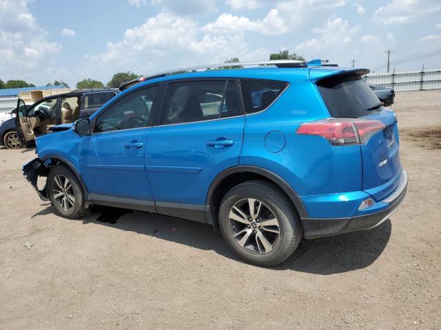 JTMWFREVXJD114681 - 2018 TOYOTA RAV4 ADVENTURE BLUE photo 2