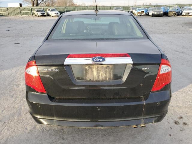 3FAHP0JA6BR153996 - 2011 FORD FUSION SEL BLACK photo 6