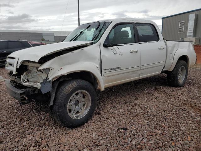 5TBDT441X4S447143 - 2004 TOYOTA TUNDRA DOUBLE CAB SR5 WHITE photo 1