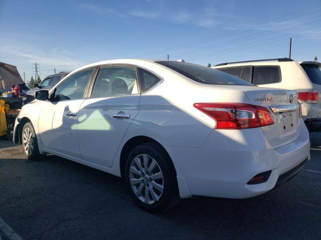 3N1AB7AP5HY392139 - 2017 NISSAN SENTRA S WHITE photo 2