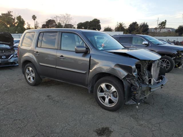 5FNYF3H77CB040263 - 2012 HONDA PILOT EXLN GRAY photo 4