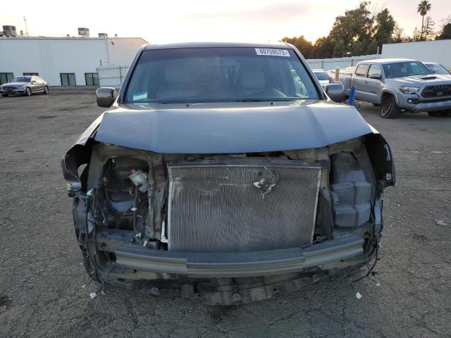 5FNYF3H77CB040263 - 2012 HONDA PILOT EXLN GRAY photo 5