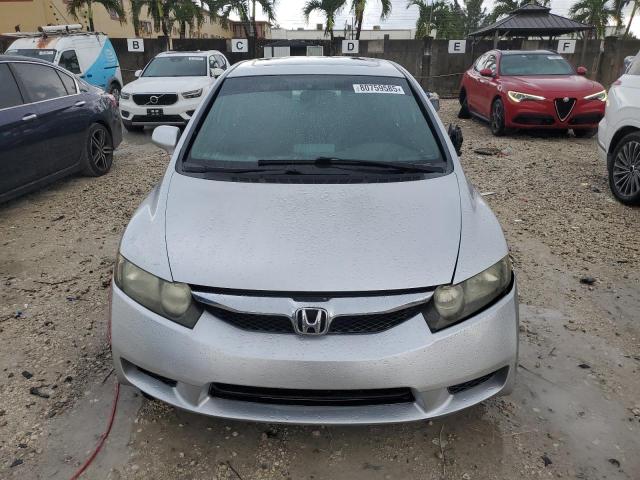 2HGFA16829H536887 - 2009 HONDA CIVIC EX SILVER photo 5