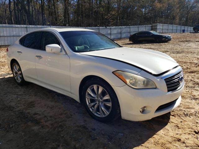 JN1BY1AP2BM325217 - 2011 INFINITI M37 WHITE photo 4