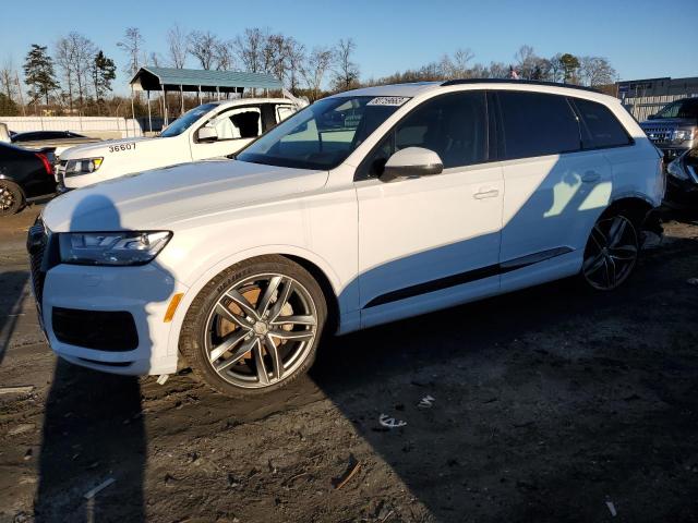 WA1VAAF7XJD007054 - 2018 AUDI Q7 PRESTIGE WHITE photo 1