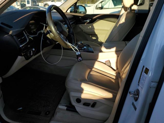 WA1VAAF7XJD007054 - 2018 AUDI Q7 PRESTIGE WHITE photo 7