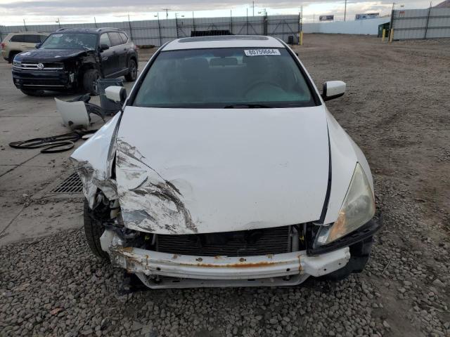 1HGCM56716A088368 - 2006 HONDA ACCORD EX WHITE photo 5