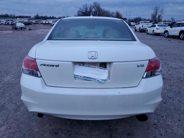 1HGCP36858A075727 - 2008 HONDA ACCORD EXL WHITE photo 6