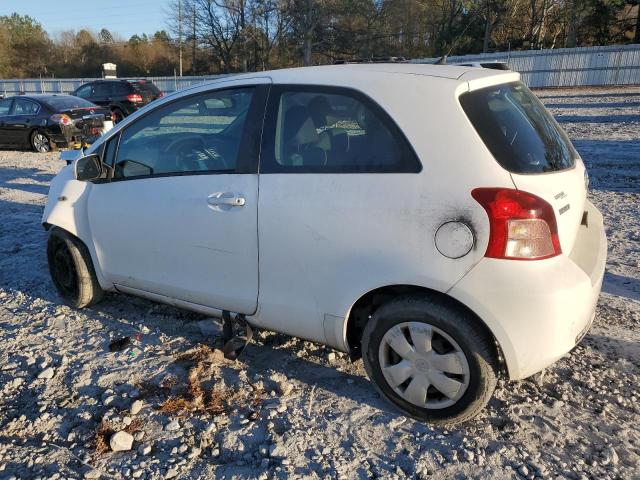 JTDJT923685203612 - 2008 TOYOTA YARIS WHITE photo 2