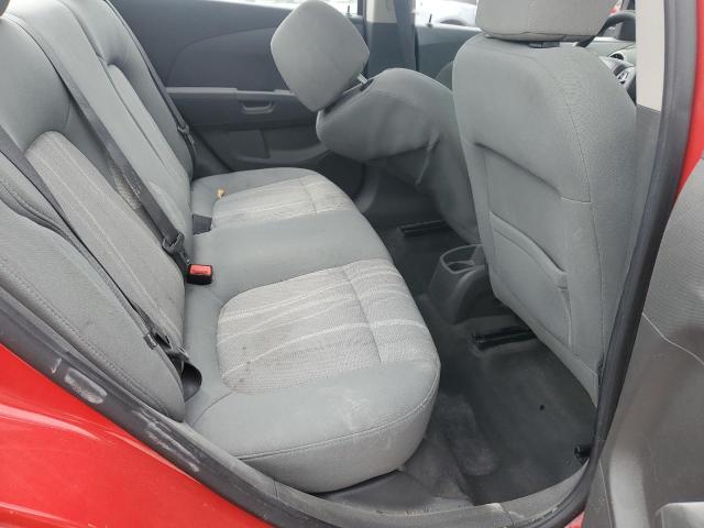 1G1JC5SH2E4139020 - 2014 CHEVROLET SONIC LT RED photo 10