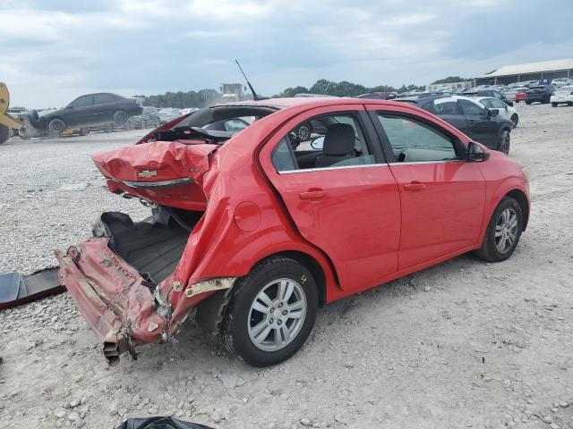 1G1JC5SH2E4139020 - 2014 CHEVROLET SONIC LT RED photo 3