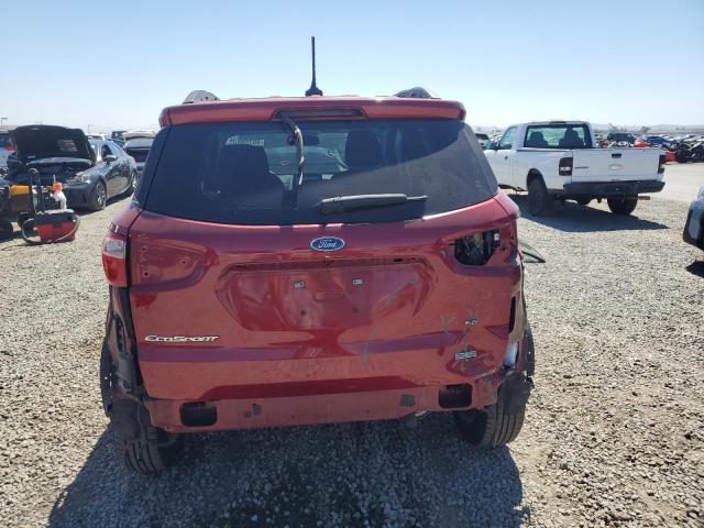 MAJ3S2GE8KC274204 - 2019 FORD ECOSPORT SE Kırmızı fotoğraf 6