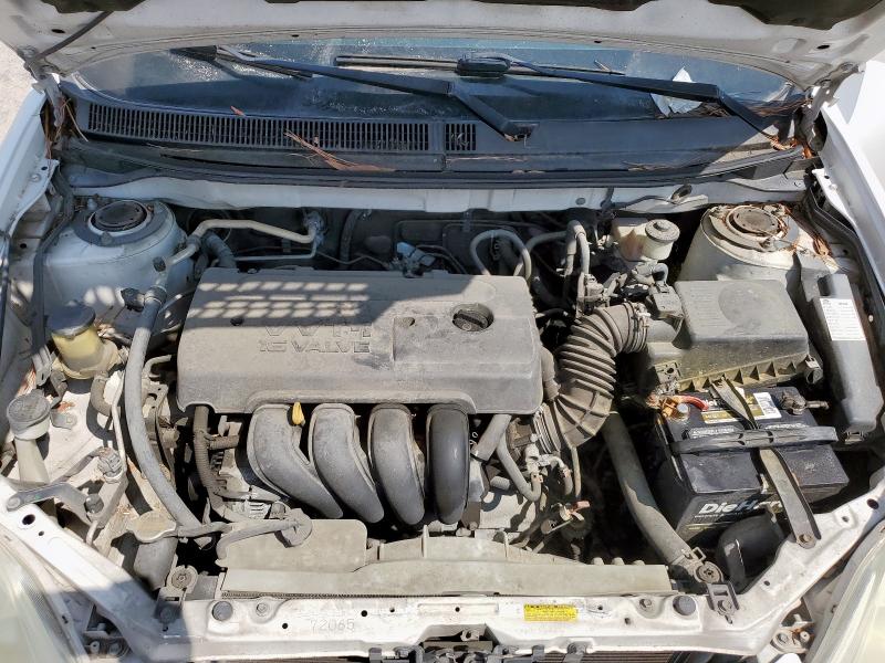 2T1KR32E96C618053 - 2006 TOYOTA COROLLA MA XR WHITE photo 11