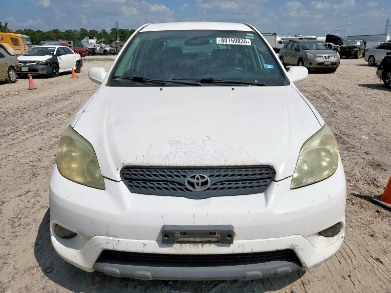 2T1KR32E96C618053 - 2006 TOYOTA COROLLA MA XR WHITE photo 5