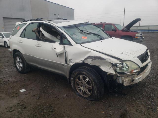 JTJHF10U430296734 - 2003 LEXUS RX 300 WHITE photo 4