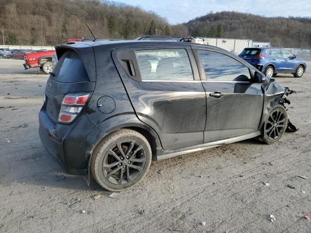 1G1JC6SBXJ4108402 - 2018 CHEVROLET SONIC LT BLACK photo 3