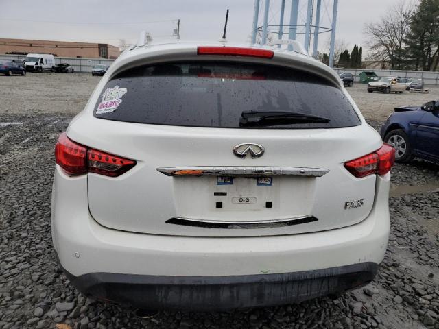 JN8AS1MW7CM151423 - 2012 INFINITI FX35 WHITE photo 6