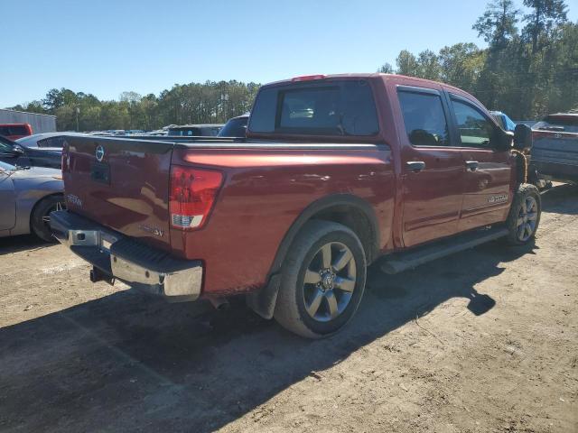 1N6BA0ED6FN512730 - 2015 NISSAN TITAN S RED photo 3