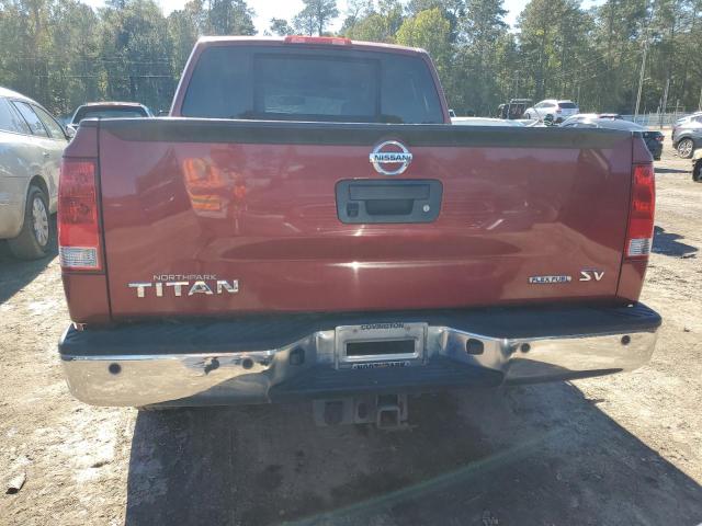 1N6BA0ED6FN512730 - 2015 NISSAN TITAN S RED photo 6