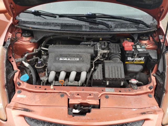 JHMGD38627S020907 - 2007 HONDA FIT S 橙色 照片 11