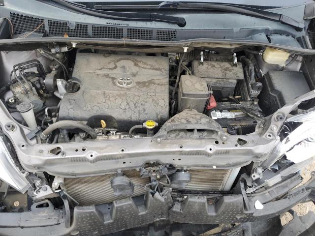 5TDYK3DC5GS691410 - 2016 TOYOTA SIENNA XLE GRAY photo 12