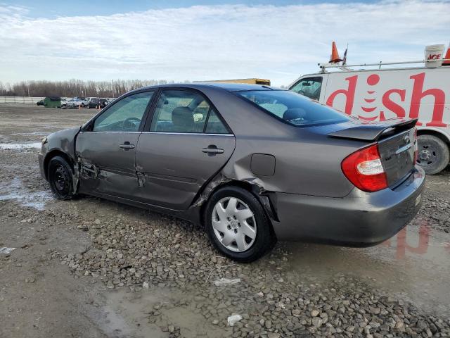 4T1BE32K03U782805 - 2003 TOYOTA CAMRY LE GRAY photo 2