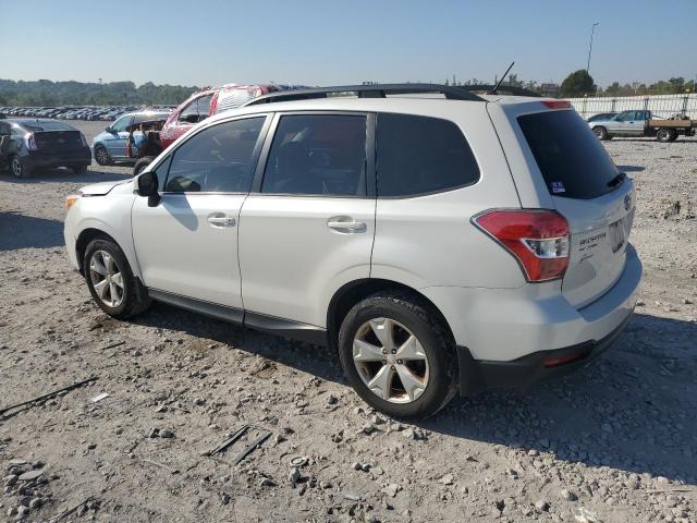 JF2SJADC3FH826062 - 2015 SUBARU FORESTER 2.5I PREMIUM WHITE photo 2