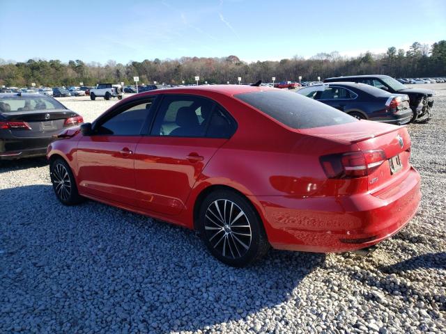 3VWD17AJ2HM396825 - 2017 VOLKSWAGEN JETTA SPORT RED photo 2