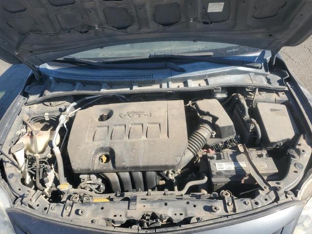 2T1BU4EE1CC805945 - 2012 TOYOTA COROLLA BASE GRAY photo 11