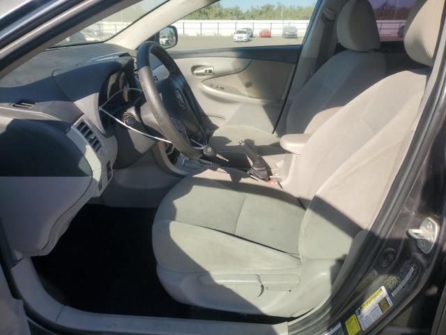 2T1BU4EE1CC805945 - 2012 TOYOTA COROLLA BASE GRAY photo 7