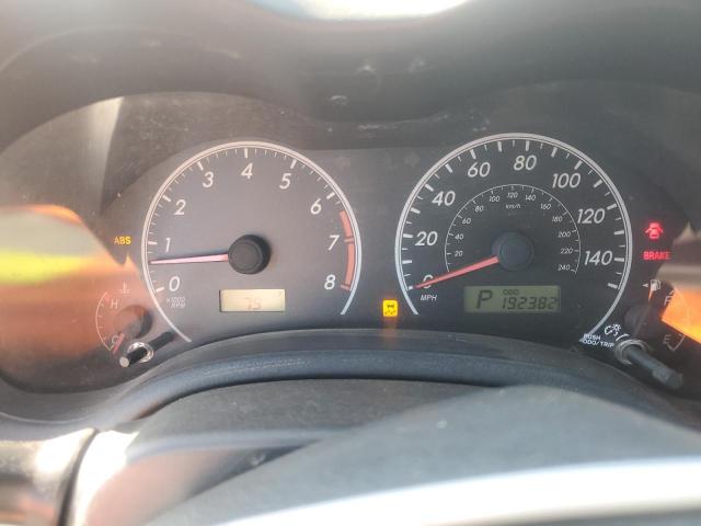 2T1BU4EE1CC805945 - 2012 TOYOTA COROLLA BASE GRAY photo 9