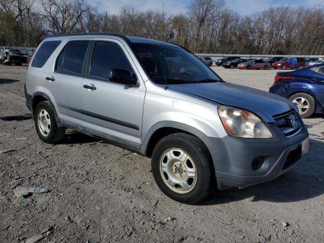 SHSRD68556U404901 - 2006 HONDA CR-V LX SILVER photo 4