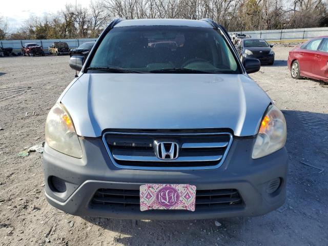 SHSRD68556U404901 - 2006 HONDA CR-V LX SILVER photo 5