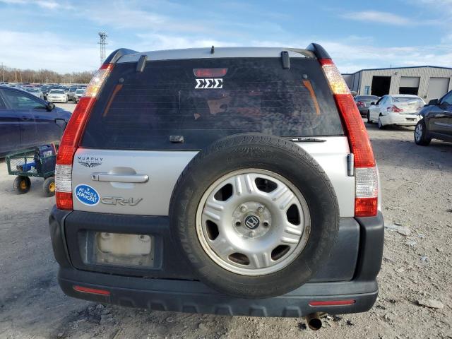 SHSRD68556U404901 - 2006 HONDA CR-V LX SILVER photo 6