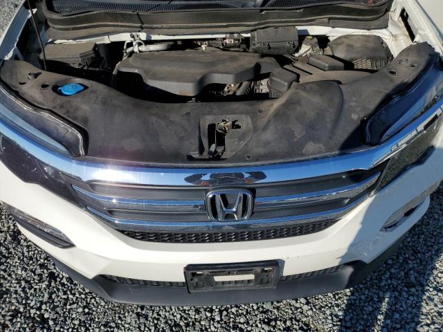 5FNYF6H39HB084027 - 2017 HONDA PILOT EX WHITE photo 12