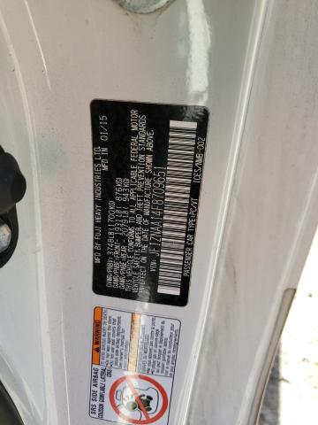 JF1ZNAA14F8709651 - 2015 TOYOTA SCION FR-S WHITE photo 12