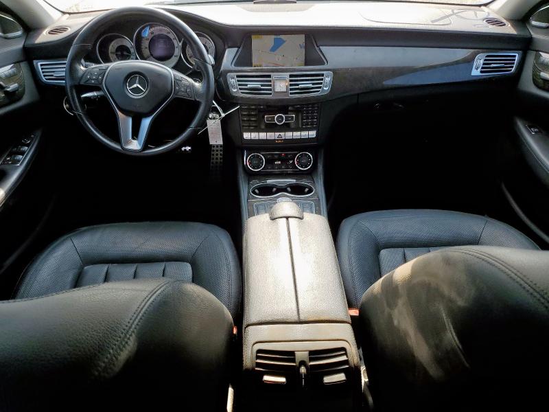 WDDLJ7DB6CA027268 - 2012 MERCEDES-BENZ CLS 550 SILVER photo 8