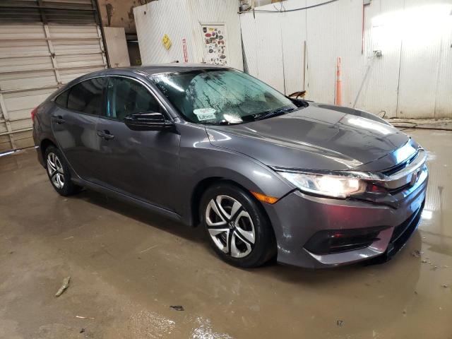 2HGFC2F56JH534554 - 2018 HONDA CIVIC LX GRAY photo 4