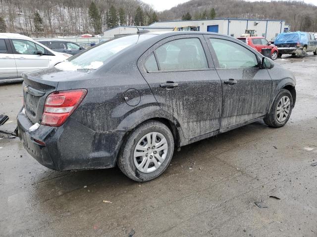 1G1JB5SB7K4136009 - 2019 CHEVROLET SONIC LS 黑色 照片 3