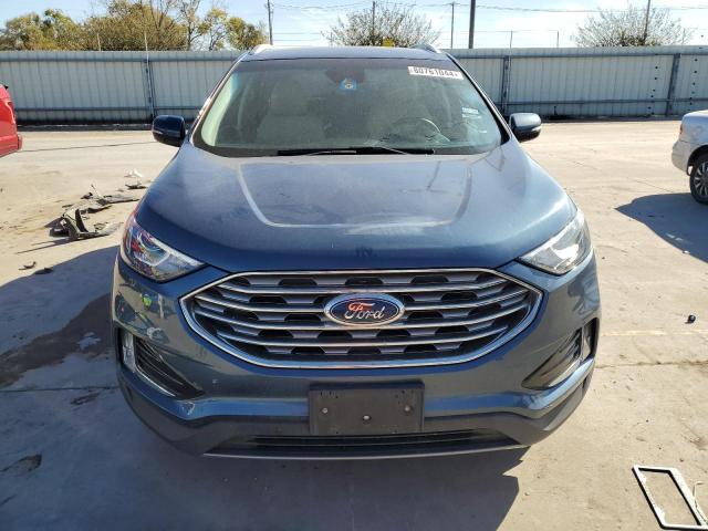 2FMPK3J93KBB75444 - 2019 FORD EDGE SEL BLUE photo 5