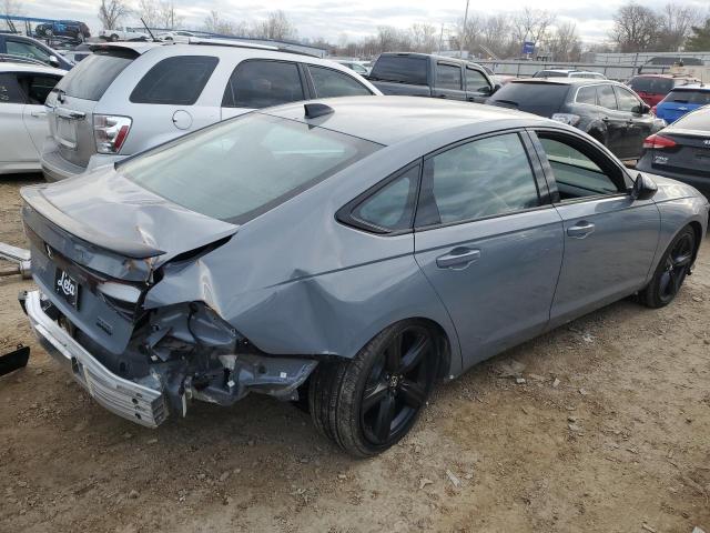 1HGCY2F77PA019916 - 2023 HONDA ACCORD HYBRID SPORT-L GRAY photo 3