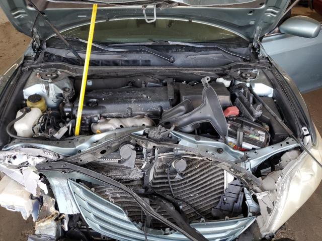 4T1BE46K59U807612 - 2009 TOYOTA CAMRY BASE BLUE photo 11