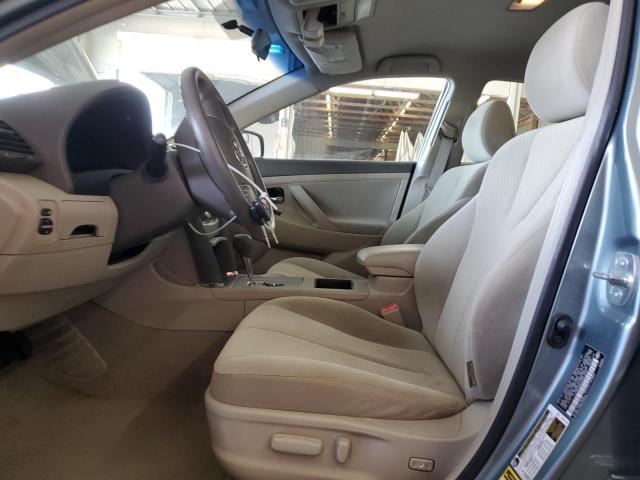 4T1BE46K59U807612 - 2009 TOYOTA CAMRY BASE BLUE photo 7